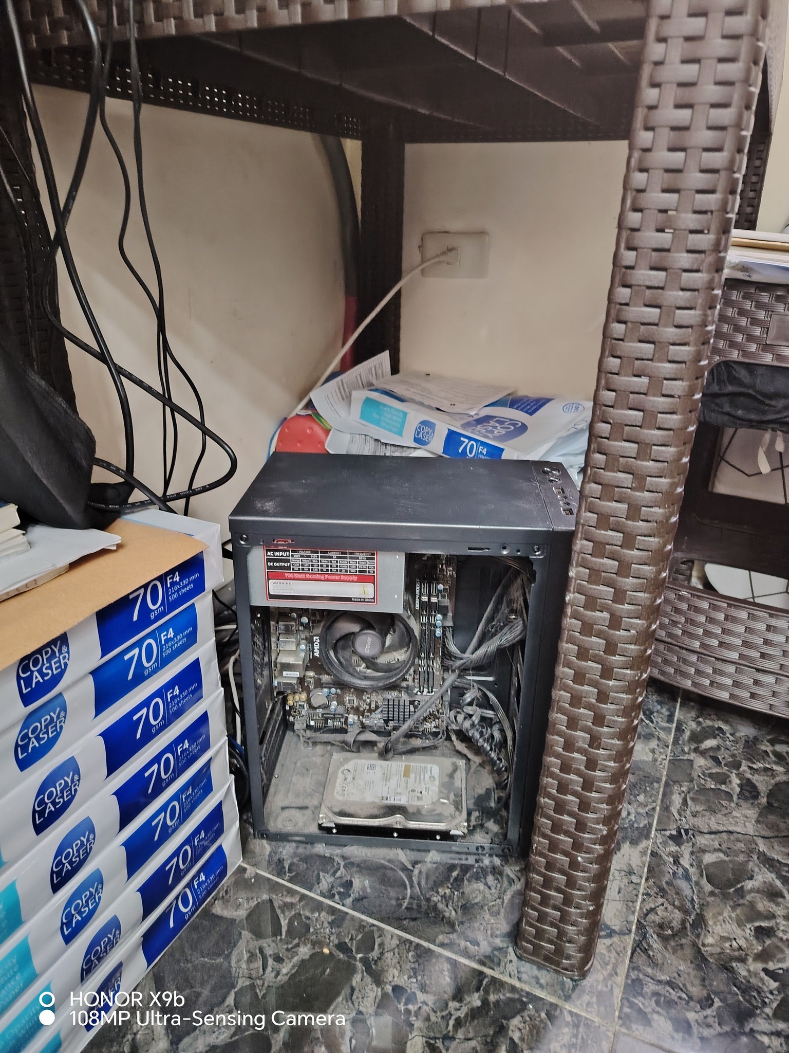 Bench log #C-1803 — Fan replacement