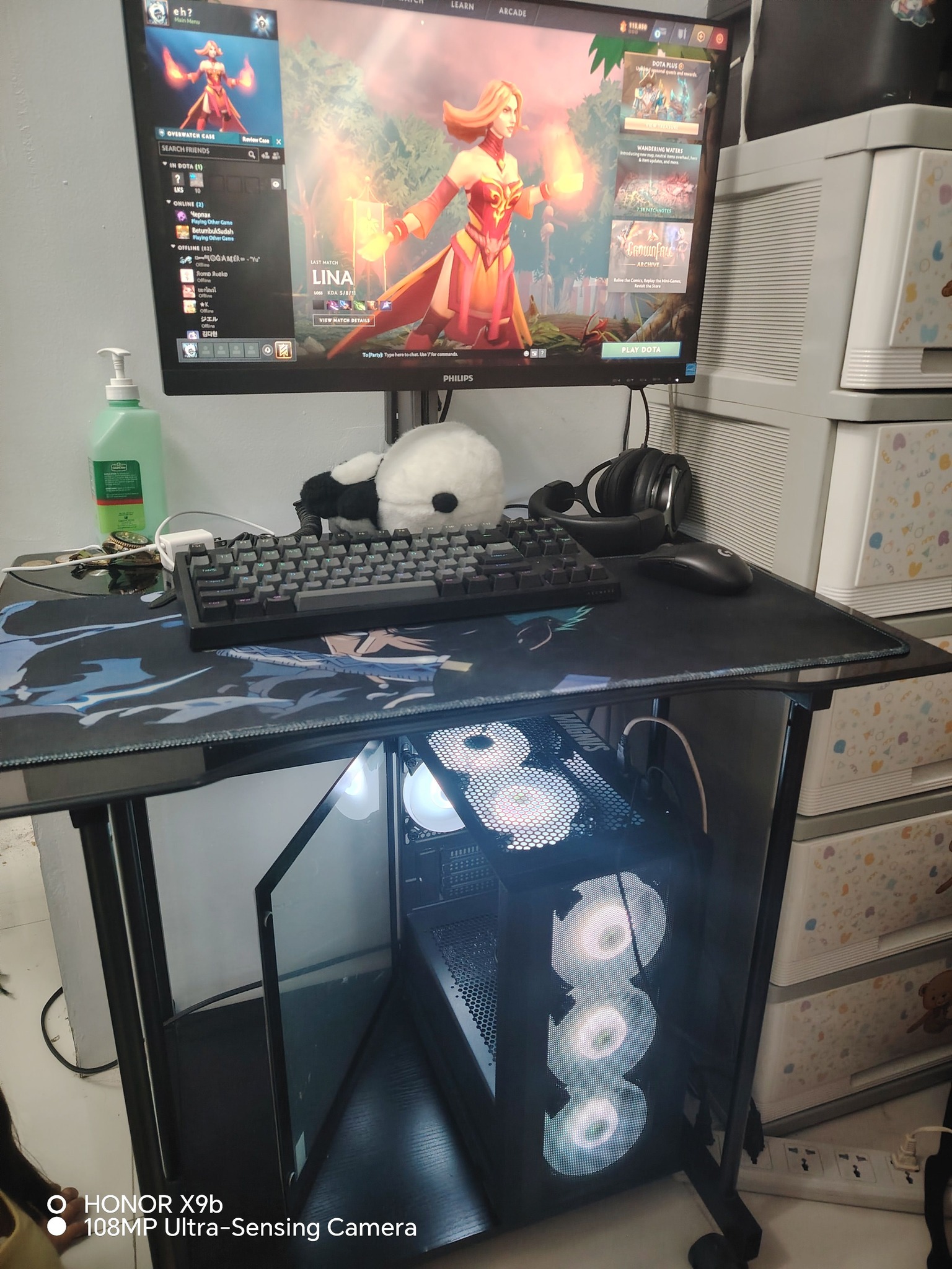 Bench log #C-1806 — Cable management