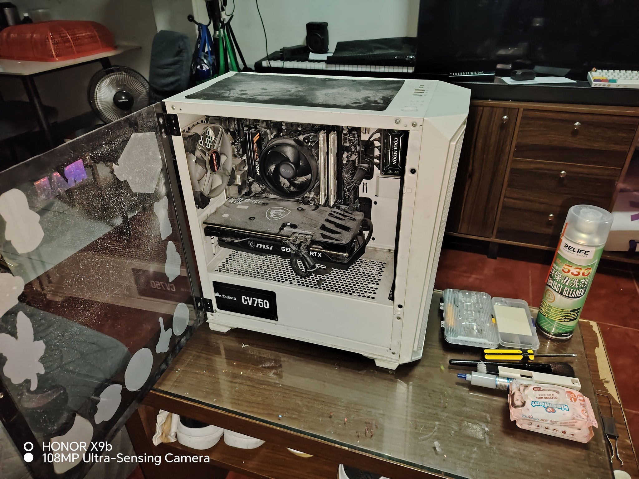 Bench log #C-1814 — Thermal repaste