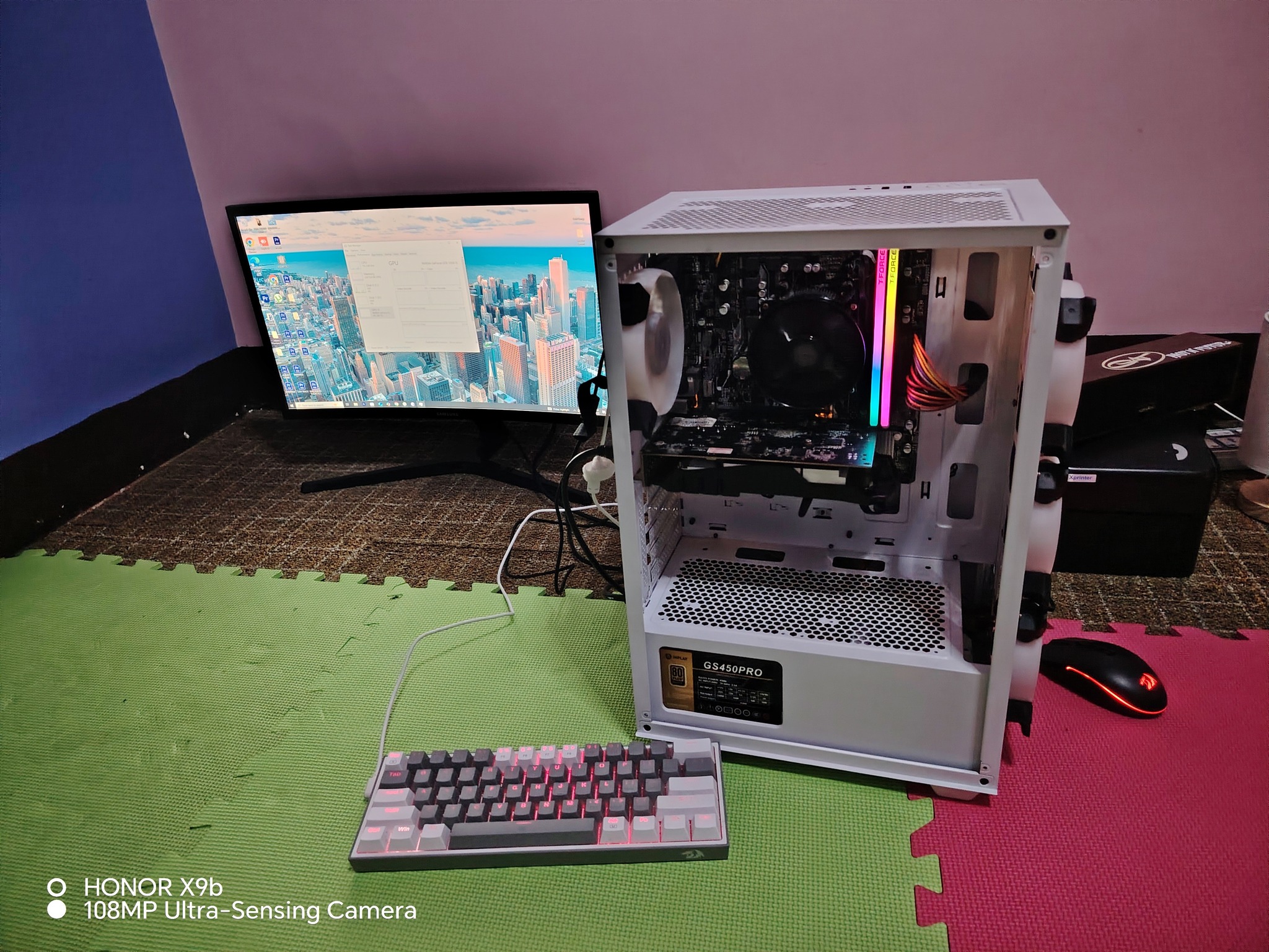 Bench log #C-1818 — Cable management