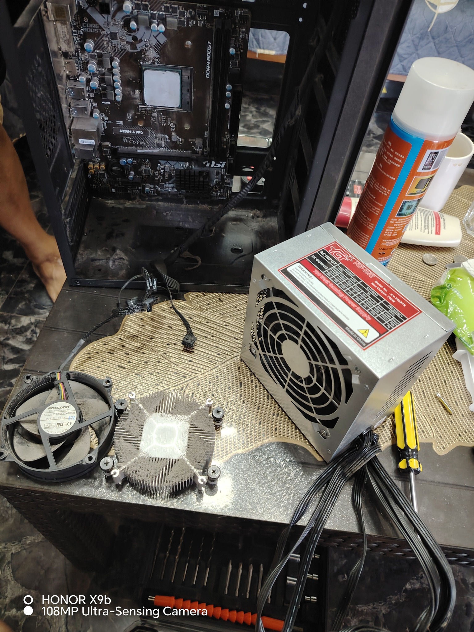 Bench log #C-1822 — PSU clean