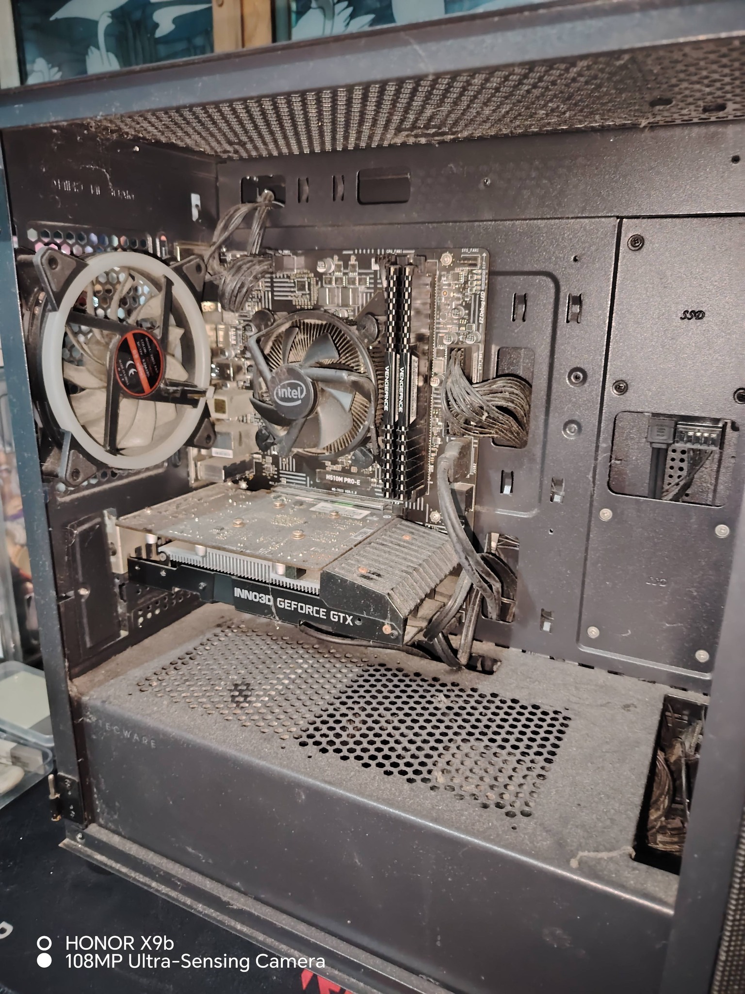 Bench log #C-1839 — Fan replacement